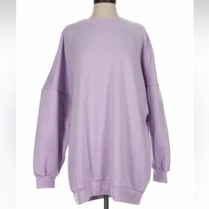PrettyLittleThing Lavender Crew Neck Sweater